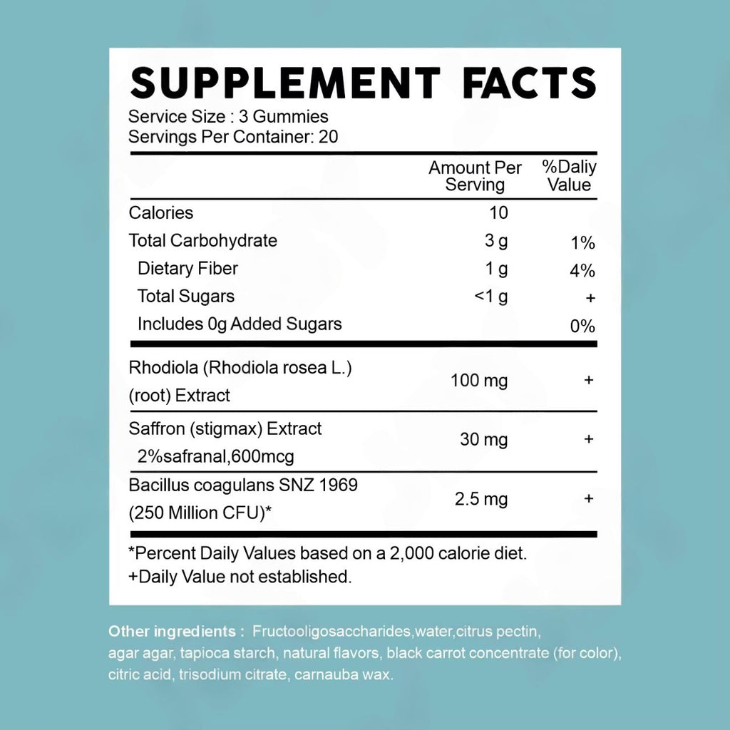 Vyvanta Health Stress Relief Gummies - Berry Flavor